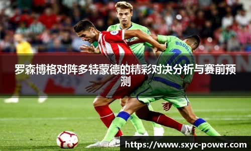 罗森博格对阵多特蒙德的精彩对决分析与赛前预测